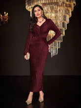 Buy SHEIN Modely Women's Shiny Twisted Bodycon Dress in Pakistan