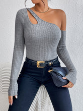 Buy SHEIN Privé Asymmetrical Neck Cut Out Sweater in Pakistan