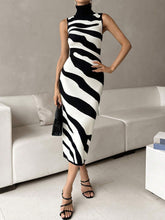 Buy SHEIN Privé Two Tone Turtleneck Sweater Dress in Pakistan