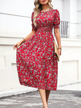 Buy SHEIN Unity Floral Print Puff Sleeve Dress in Pakistan
