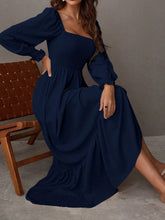 Buy SHEIN VCAY Square Neck Ruffle Hem Dress in Pakistan