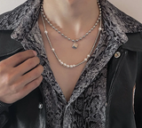 Buy Orb & Gravel Unisex Pearl Dice Chain Set in Pakistan