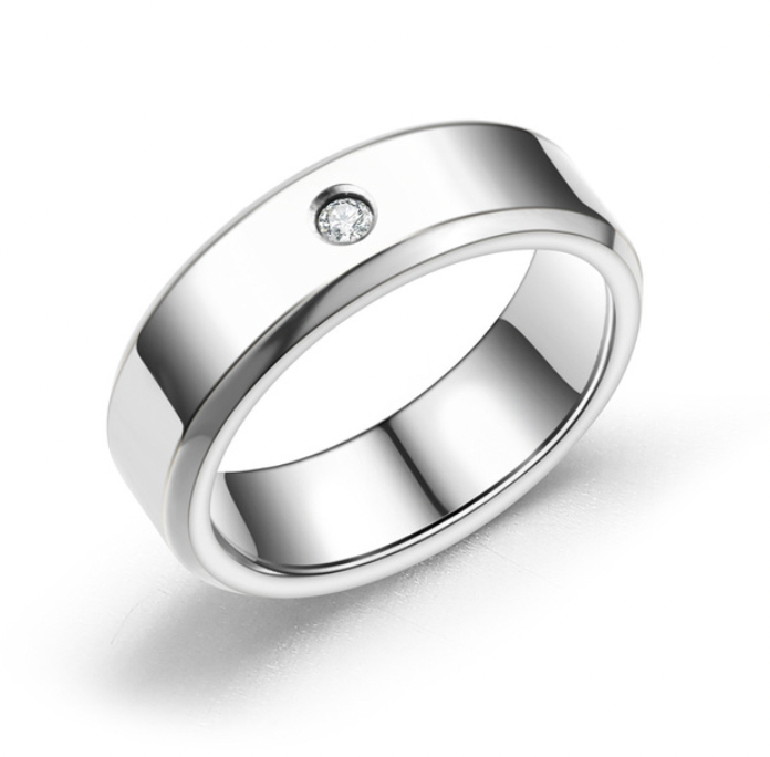 Buy Orb & Gravel 6mm Stainless Steel Ring Size 7 in Pakistan