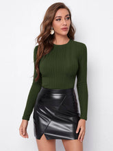 Buy Shein Solid Fitted Tee in Pakistan