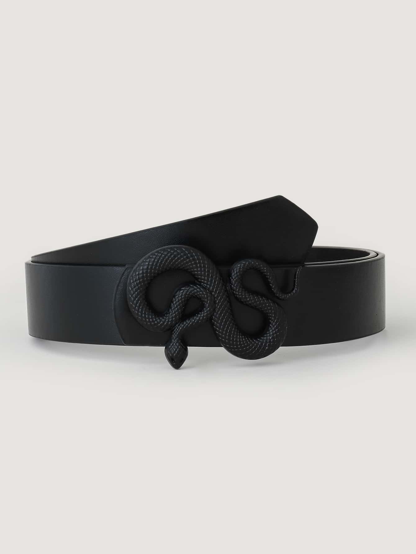 Buy SHEIN Snake Design Buckle Belt in Pakistan