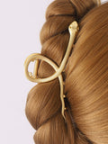 Buy SHEIN Snake Shaped Hair Claw For Daily Use For Girls Hairstyles Casual Street in Pakistan