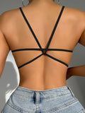 Buy SHEIN Solid Backless Wireless Bra in Pakistan
