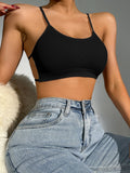 Buy SHEIN Solid Backless Wireless Bra in Pakistan