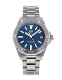 Buy Tag Heuer Aquaracer Blue Dial Silver Steel Strap Watch for Women - WBD1312.BA0740 in Pakistan