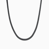 Buy Flat Snake Chain Black in Pakistan