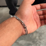 Buy Diamond Rope Snake Bracelet Silver in Pakistan