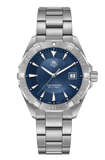 Buy Tag Heuer Aquaracer Blue Dial Silver Steel Strap Watch for Men - WAY1112.BA0928 in Pakistan