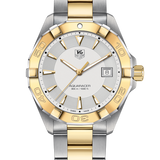 Buy Tag Heuer Aquaracer Silver Dial Two Tone Steel Strap Watch for Men - WAY1120.BB0930 in Pakistan