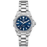 Buy Tag Heuer Aquaracer Blue Dial Silver Steel Strap Watch for Women - WBD1312.BA0740 in Pakistan