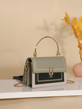 Buy SHEIN Waterproof,Lightweight,Business Casual Mini Stitch Trim Flap Satchel Bag in Pakistan