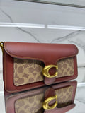 Buy Coach Tabby Monogram Shoulder Bag - Brass Tan Rust in Pakistan