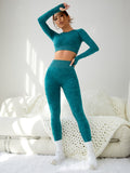 Buy SHEIN Yoga Trendy Seamless Raglan Sleeve Sports Set in Pakistan