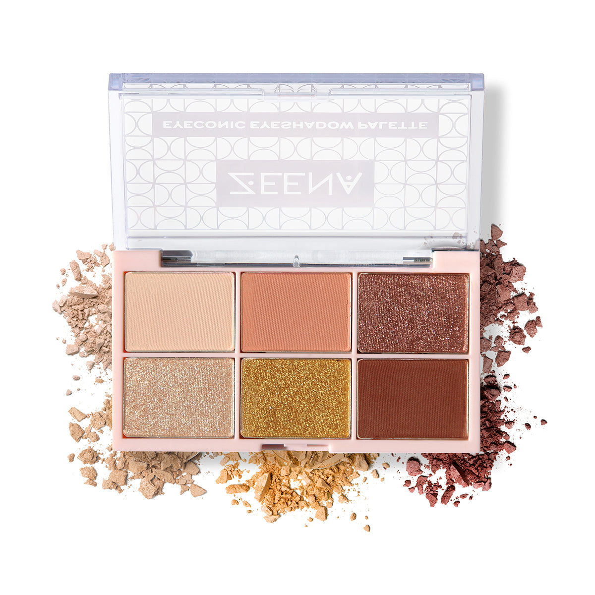 Buy Zeena Eyeconic Eyeshadow Palette 010 Golden Nude in Pakistan