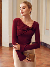 Buy SHEIN ZEYLAH ASYMMETRICAL NECK RUCHED FRONT SLIM FIT TEE in Pakistan