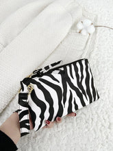 Buy SHEIN Zebra Pattern Fashion Zipper Clutch Bag, Coin Purse, Mobile Phone Bag, Wristlet High Quality Leather in Pakistan