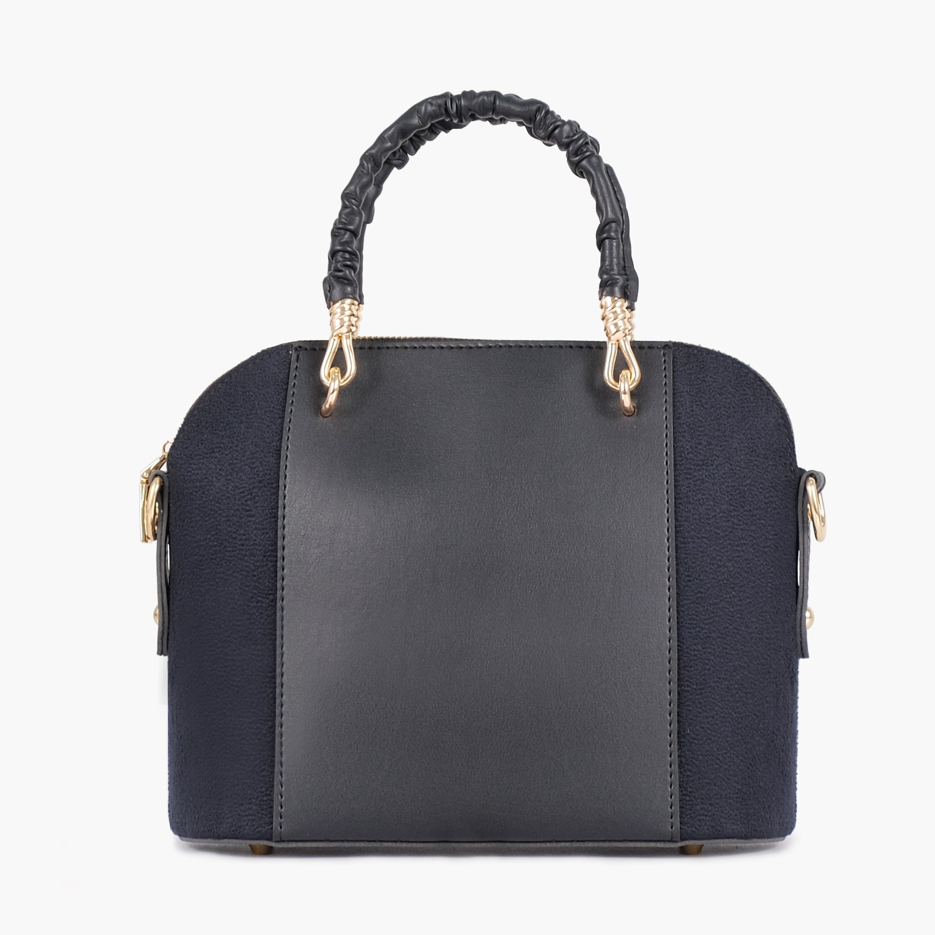 Buy Suede Small Evening Bag - Black in Pakistan