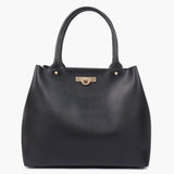 Buy Zipper Tote Bag - Black in Pakistan