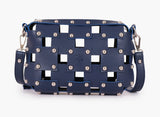 Buy Rivet Cross Body Bag - Blue in Pakistan