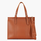 Buy Weaved Laptop Bag With Sleeve - Brown in Pakistan