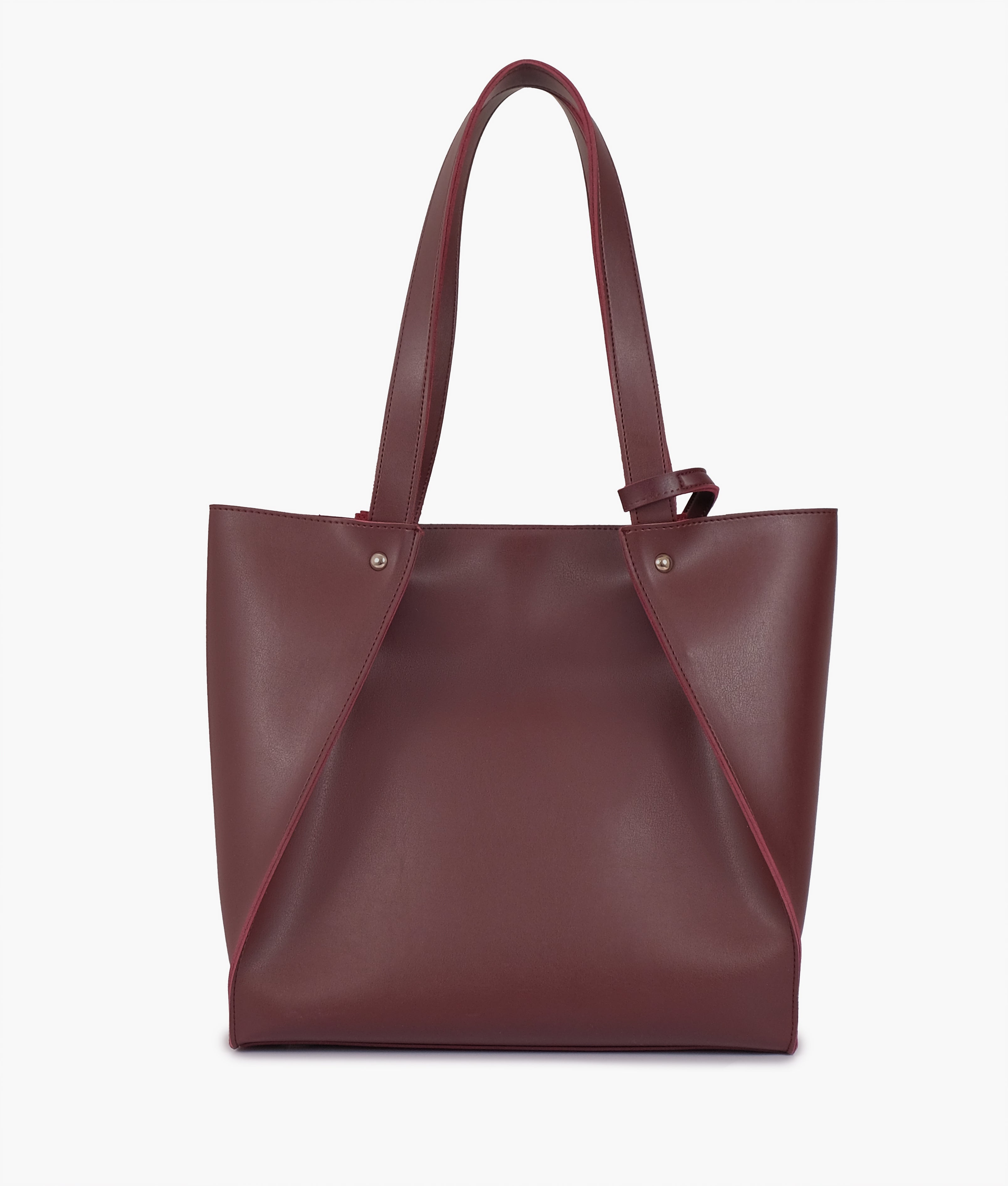 Buy Shopping Tote Bag - Burgundy in Pakistan