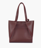 Buy Shopping Tote Bag - Burgundy in Pakistan