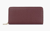 Buy Weave Pattern Wallet - Burgundy in Pakistan