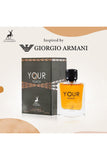 Buy Alhambra Your Touch for Men - 100ml in Pakistan