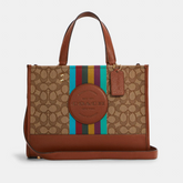 Buy Coach Dempsey Carryall In Signature Jacquard With Stripe And Coach Patch Bag Large in Pakistan