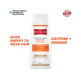 Buy Bioblas - Anti-Hair Loss Energy Shampoo (Caffiene + Ginseng) 360ml in Pakistan