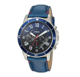 Buy Fossil Men's Chronograph Quartz Leather Strap Multi Color Dial 44mm Watch FS5373 in Pakistan