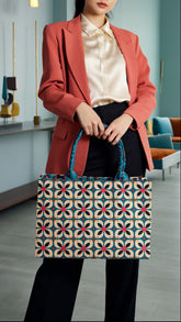 Buy Canvas Tote Bag Petal Rush in Pakistan