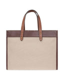 Buy Coach Badge Field Tote 30 Small Bag - Brown in Pakistan
