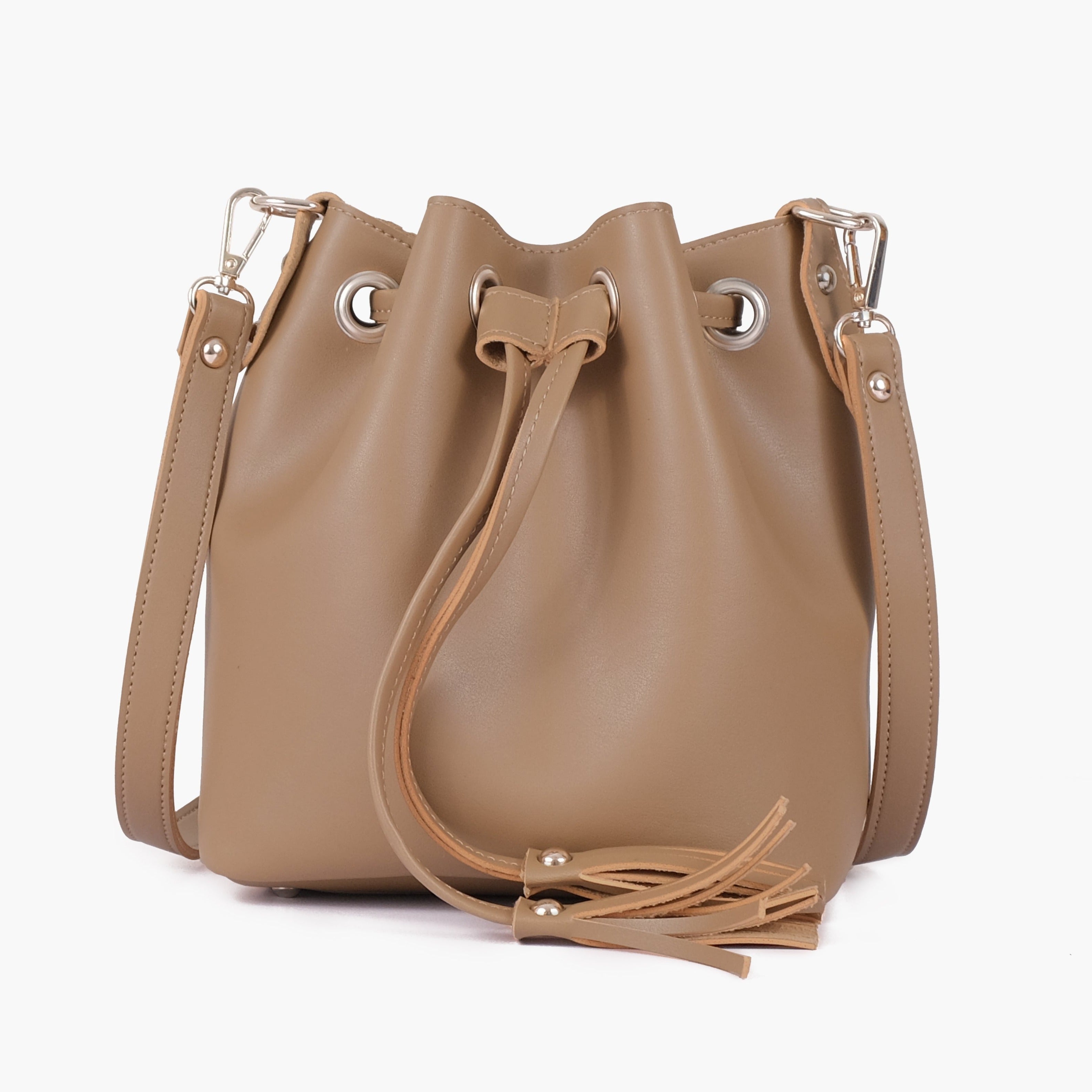 Buy Bucket Bag - Coffee in Pakistan