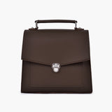 Buy Push Lock Messenger Bag - Dark Brown in Pakistan