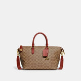 Buy Coach Cara Satchel Signature Canvas Bag - Brown Beige in Pakistan