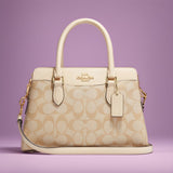 Buy Coach Mini Darcie Carryall in Signature Canvas Bag Small in Pakistan