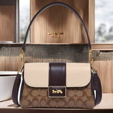 Buy Coach Grace Shoulder In Signature Canvas Small Bag in Pakistan