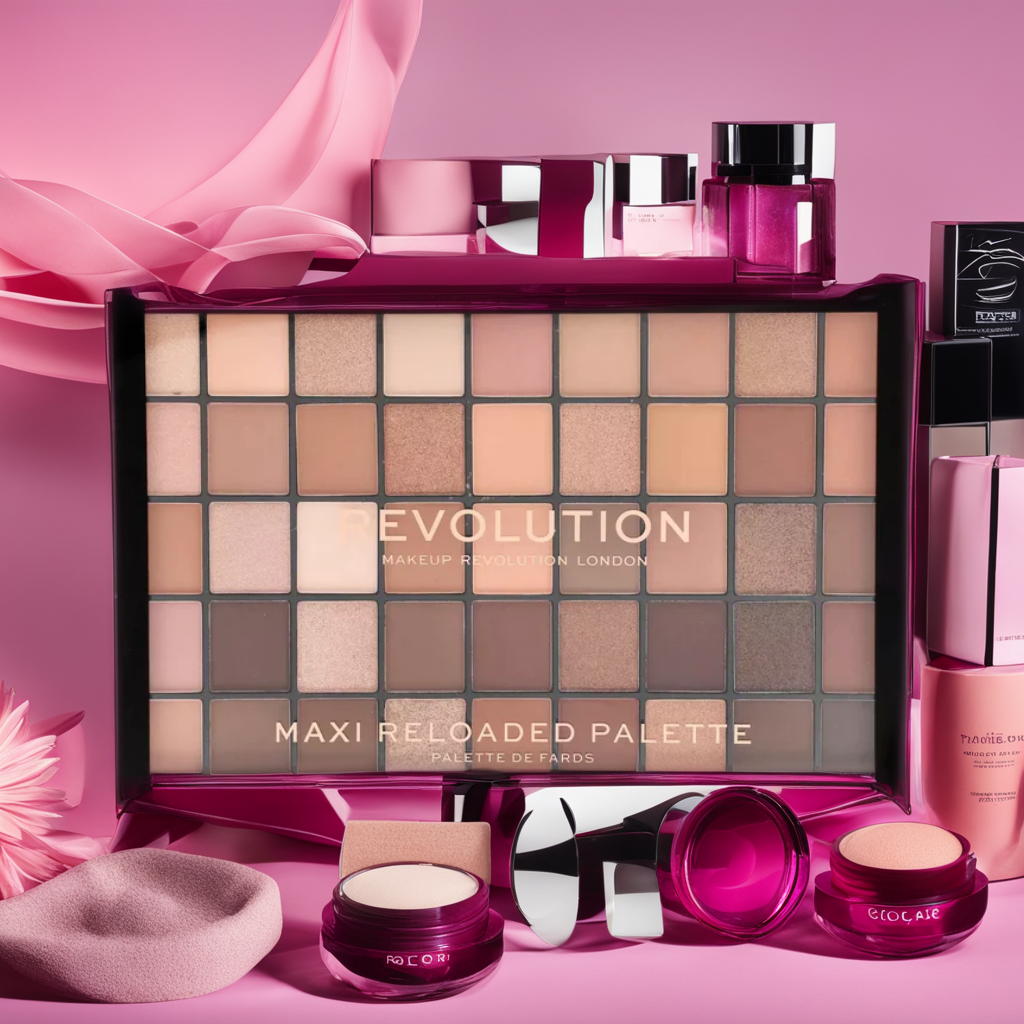 Buy Makeup Revolution Maxi Reloaded Eyeshadow Palette Nudes in Pakistan
