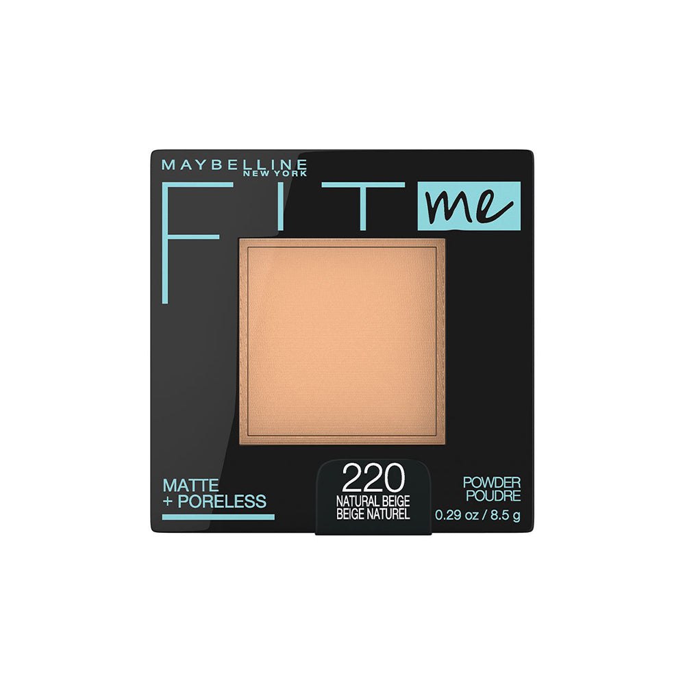 Buy Maybelline Fit Me Matte and Poreless Pressed Powder - 220 Natural Beige in Pakistan