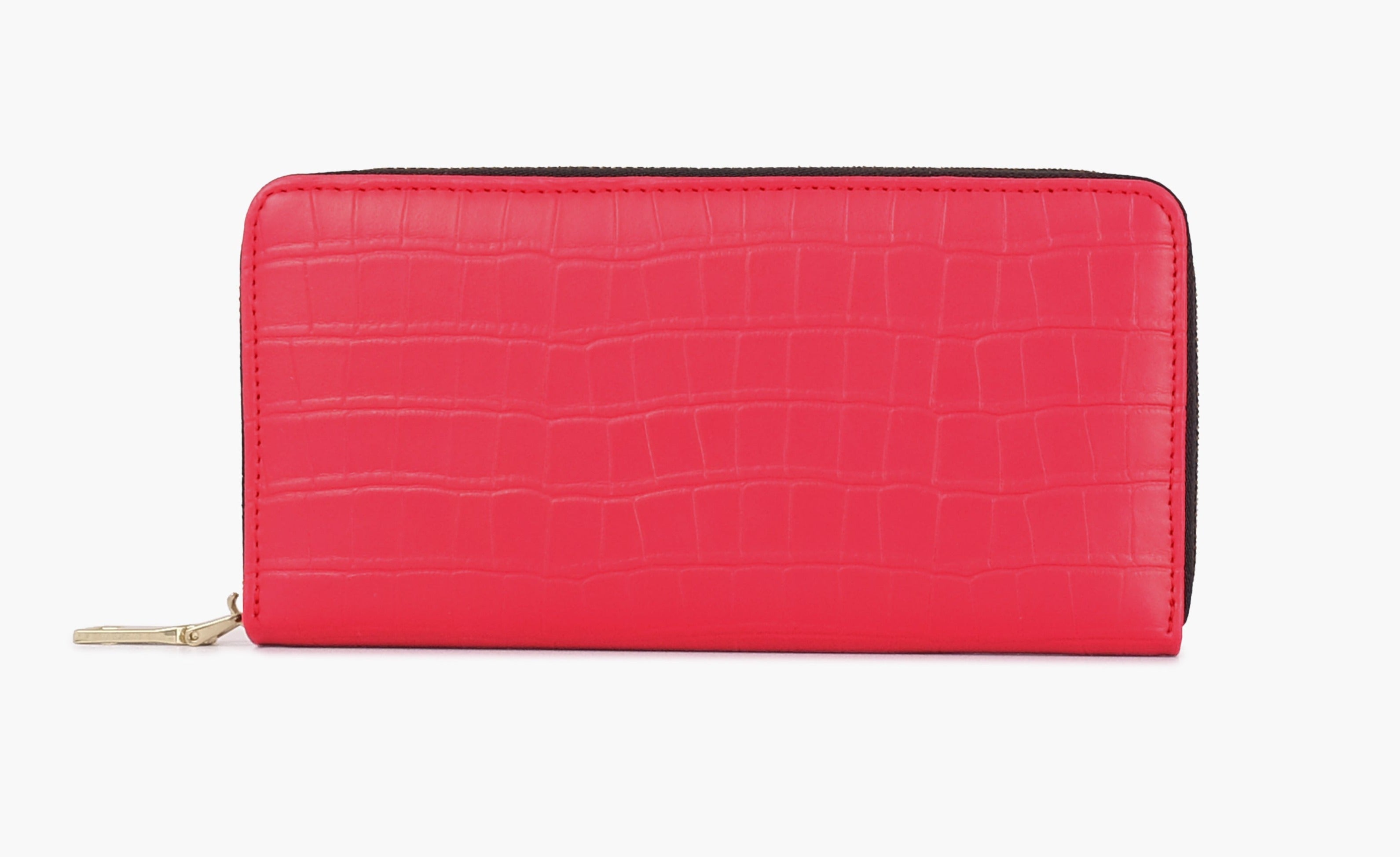 Buy Crocodile Pattern Wallet - Red in Pakistan