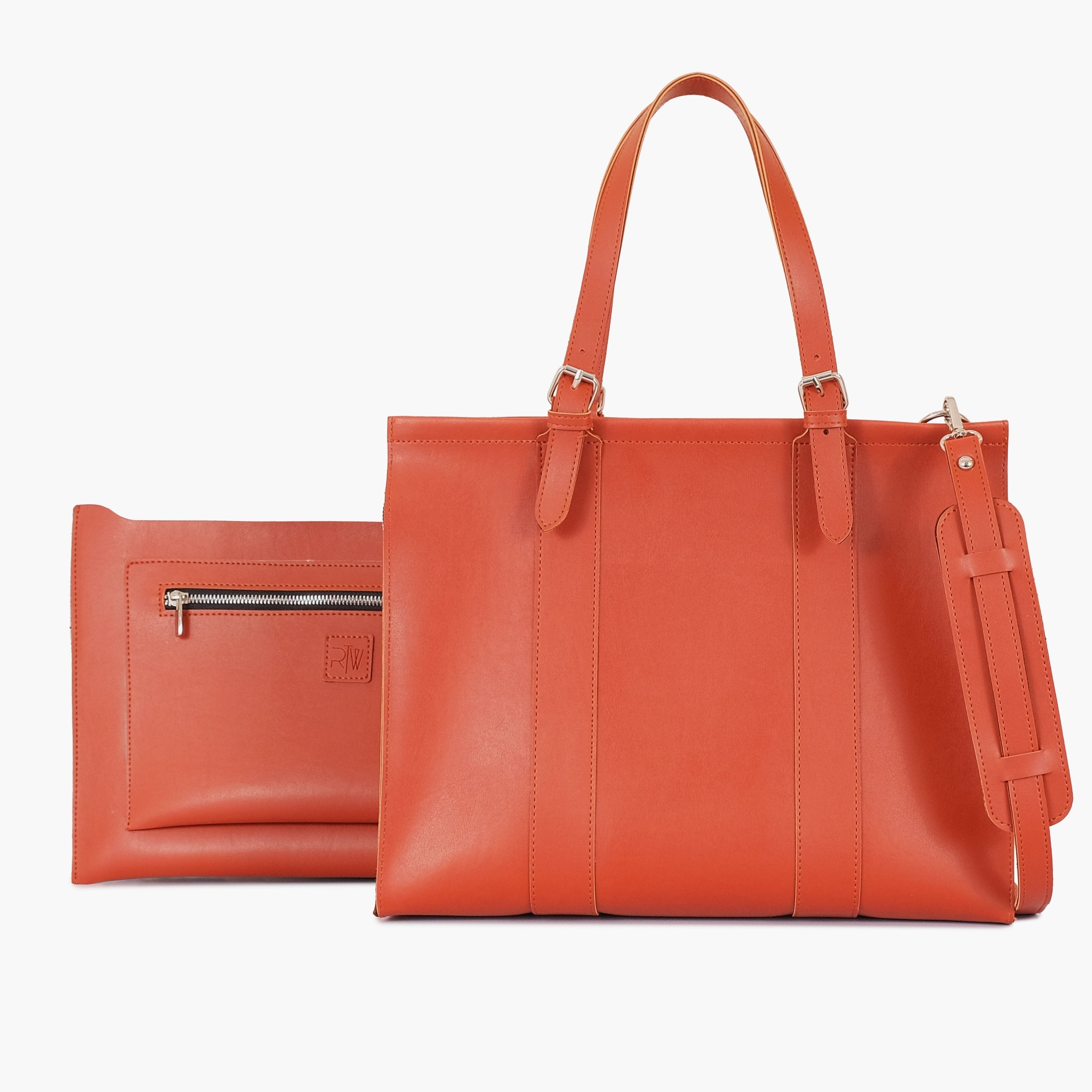 Buy Laptop Bag With Sleeve - Rust in Pakistan