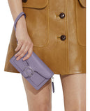 Buy Coach Tabby Light Polished Pebble Leather Mini Wristlet Crossbody Bag in Pakistan