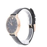 Buy Emporio Armani Women's Quartz Leather Strap Black Dial 32mm Watch AR11064 in Pakistan