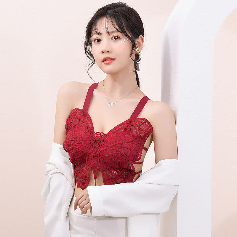 Buy Florea - Butterfly style Crop Top 0430 - Free Size in Pakistan