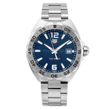 Buy Tag Heuer Formula 1 Quartz Blue Dial Silver Steel Strap Watch for Men - WAZ1118.BA0875 in Pakistan
